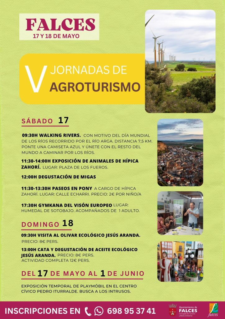 Programa V Jornadas de Agroturismo de Falces