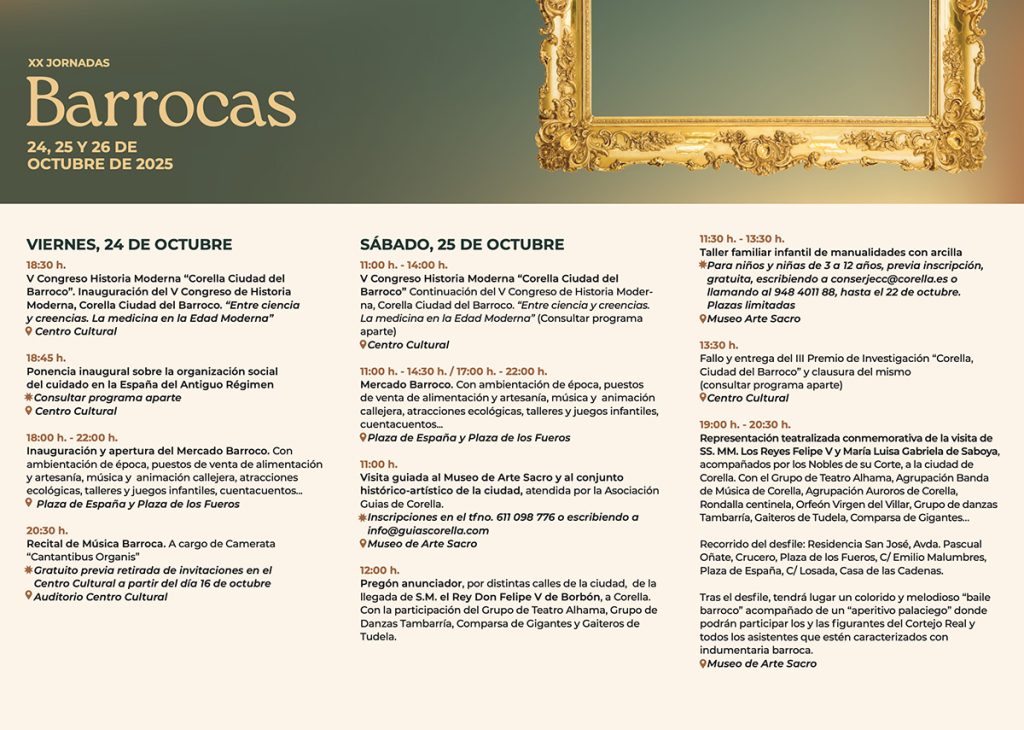 Programa Jornadas Barrocas 2025