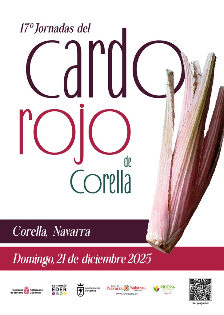 Cardo Rojo Corella 2025 - Cartel