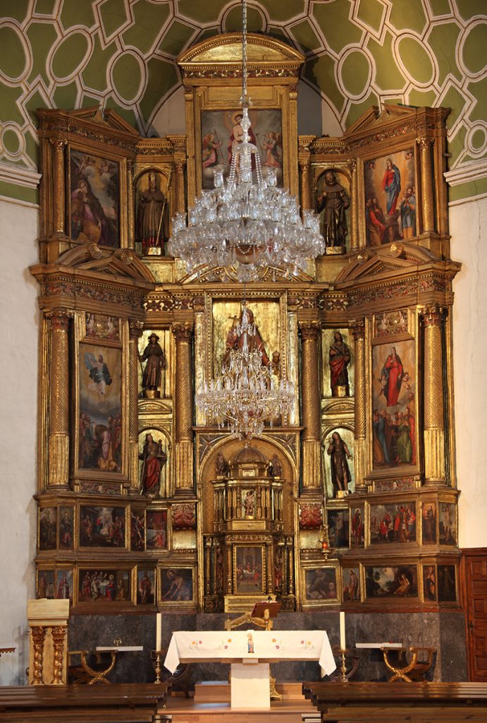 Ablitas - Iglesia Santa Maria Magdalena Retablo