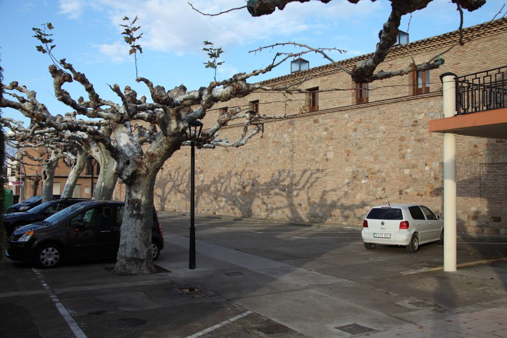 Tulebras - Centro urbano y entorno agrícola