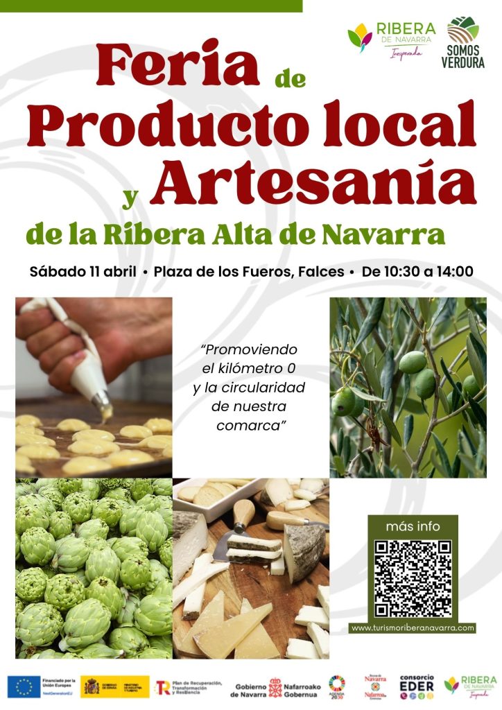 Falces - Feria Producto local y artesanía Cartel