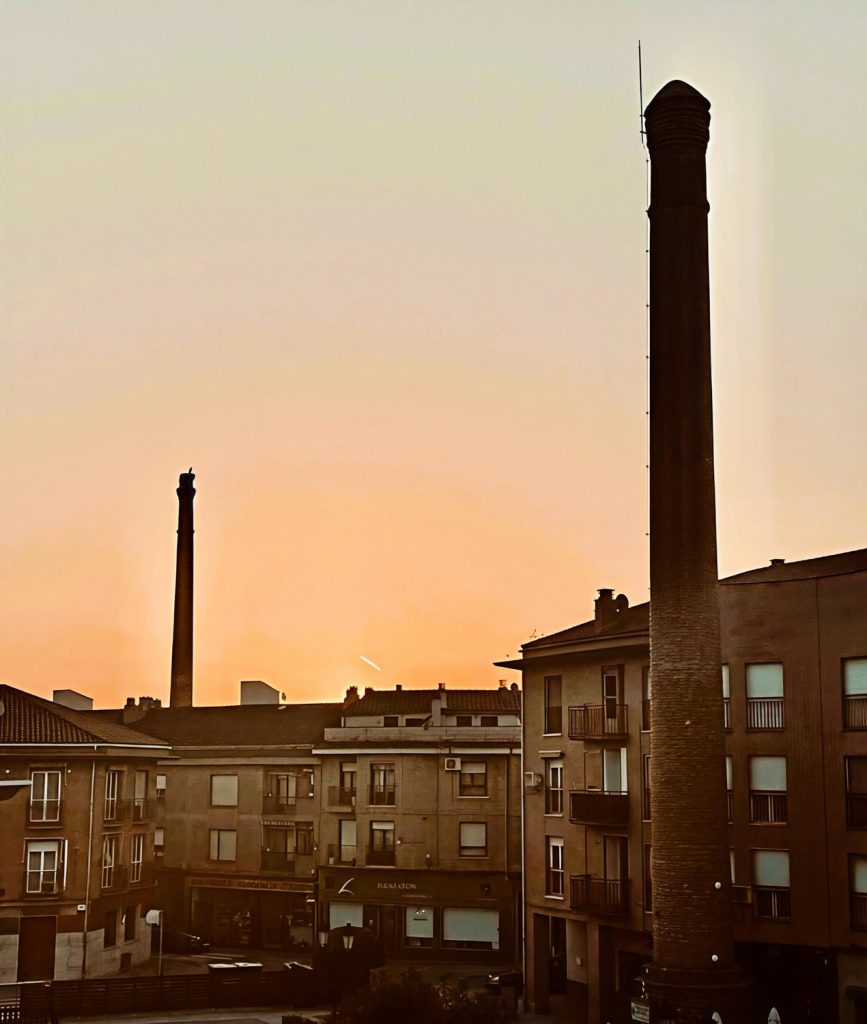 Chimenea de Industrias Muerza - San Adrián